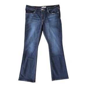 Levi’s Jeans Women’s Size 16 M Classic Bootcut Dark Wash Mid-Rise Stretch Denim
